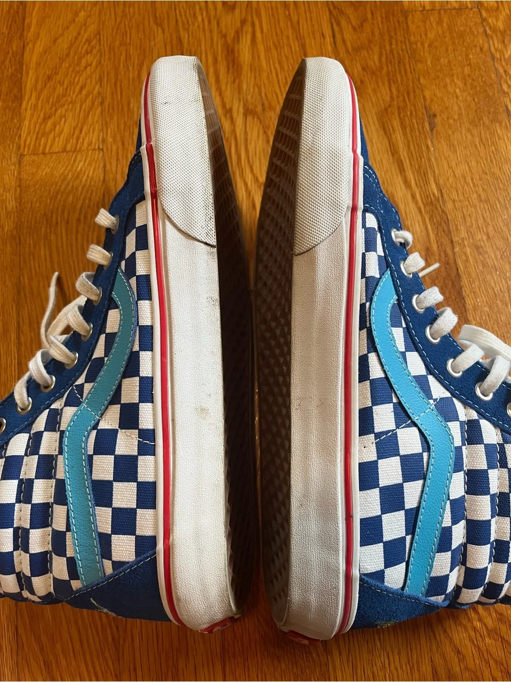 Vans Haro SK- 8 HI Freestyler Blue Reissue Men’s size 10 Rare Read